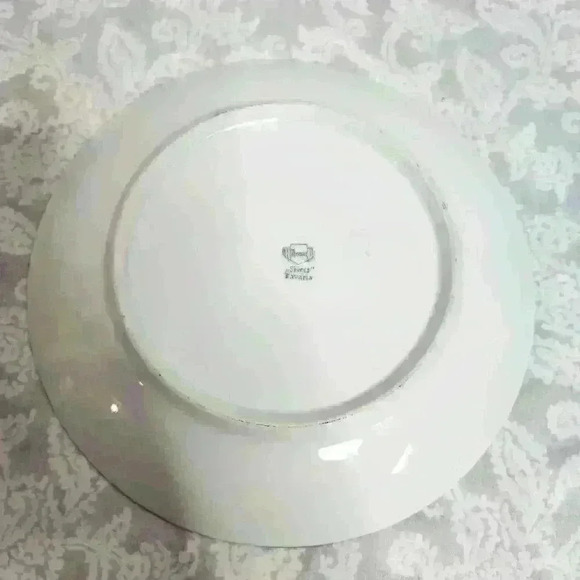 Thomas Sevres Bavaria hand painted plate floral 8" plate - Picture 4 of 6